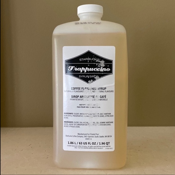 Starbucks Other Starbucks Coffee Flavored Frappuccino Syrup Poshmark
